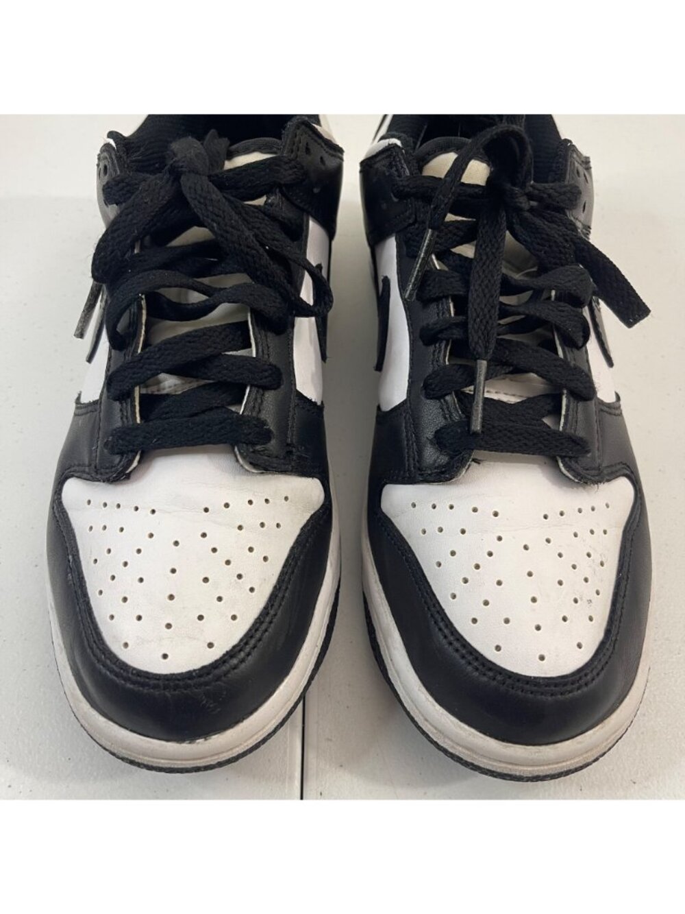 Nike Dunk Low Retro Panda CW1590-100 Men’s Size 7 Black White – No Box - Picture 7 of 11